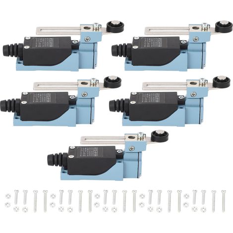 Momentaner Endschalter, 5 Stück, Verstellbarer Rollenhebelarm, Verfahrweg Für Cnc-fräsmaschinen, 3d-drucker 250 V 220 V