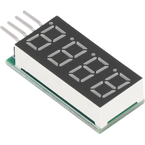 4-stelliges 7-segment-digitalröhrenmodul Mit Led-anzeige Und I2c-schnittstelle, Dc 5v/3,3v Dm43b04