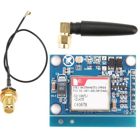 Gsm/gprs-modul, Sim800l-modul Mit Verpolungsschutz Und Antenne, Kleine Hochspannung Für Integrierte Projekte