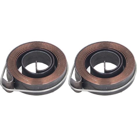 Bohrmaschinenfedern, 2 Stück, Spiralförmige Vorschubrückholfeder, 0,8 X 10, Doppelhaken, 37 Mm Außendurchmesser