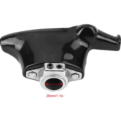 Schwarze, Abnehmbare Kopfhalterung Aus Kunststoff-nylon Für Reifenmontiermaschinen, 28 Mm Durchmesser