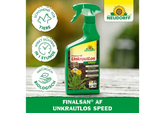 Neudorff Unkrautbekämpfungsmittel Finalsan AF UnkrautLos Speed 1 Liter, 1000 ml