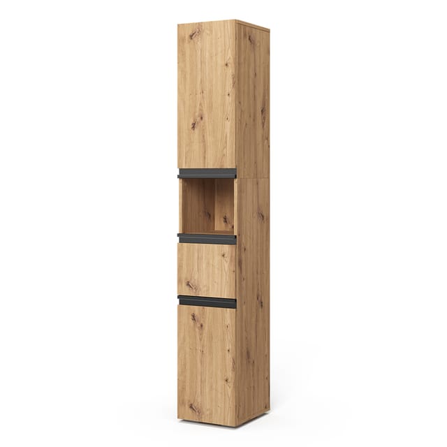 Vicco Hochschrank Torren, Artisan, 30 x 181 cm mit 2 Türen