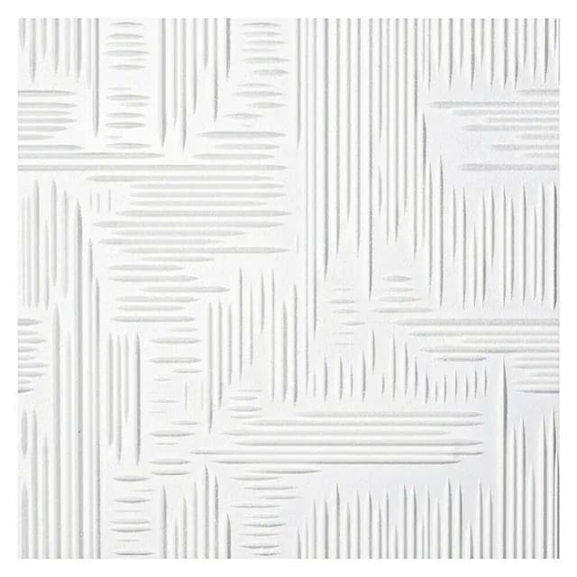 Homestar Deckenplatten Norma, 50 x 50 cm, (Set, 8-tlg., für 2 m) schwer entflammbar, überstreichbar