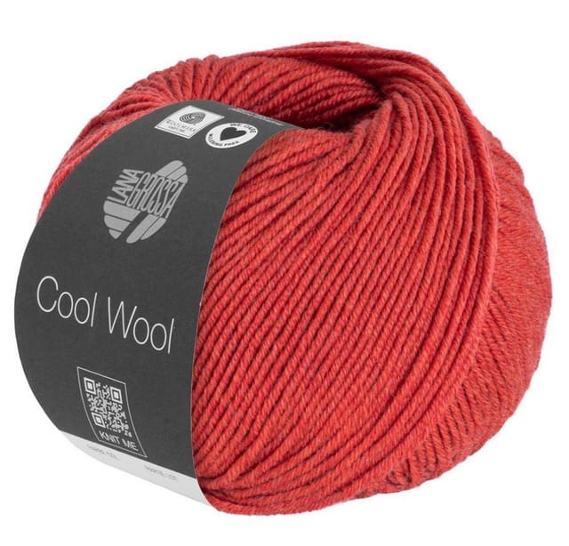 LANA GROSSA Cool Wool Melange Häkelwolle, 160 m