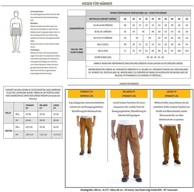Carhartt Arbeitshose Relaxed Straight 106409