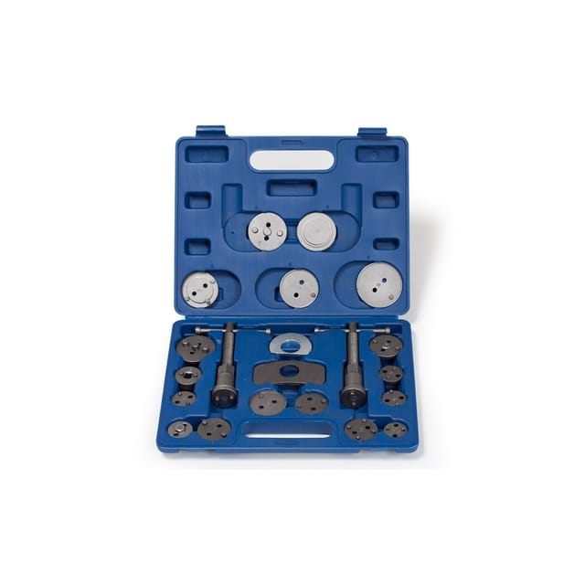tectake Werkzeugset Bremskolbenrücksteller-Set, (1-tlg), 22-teilig