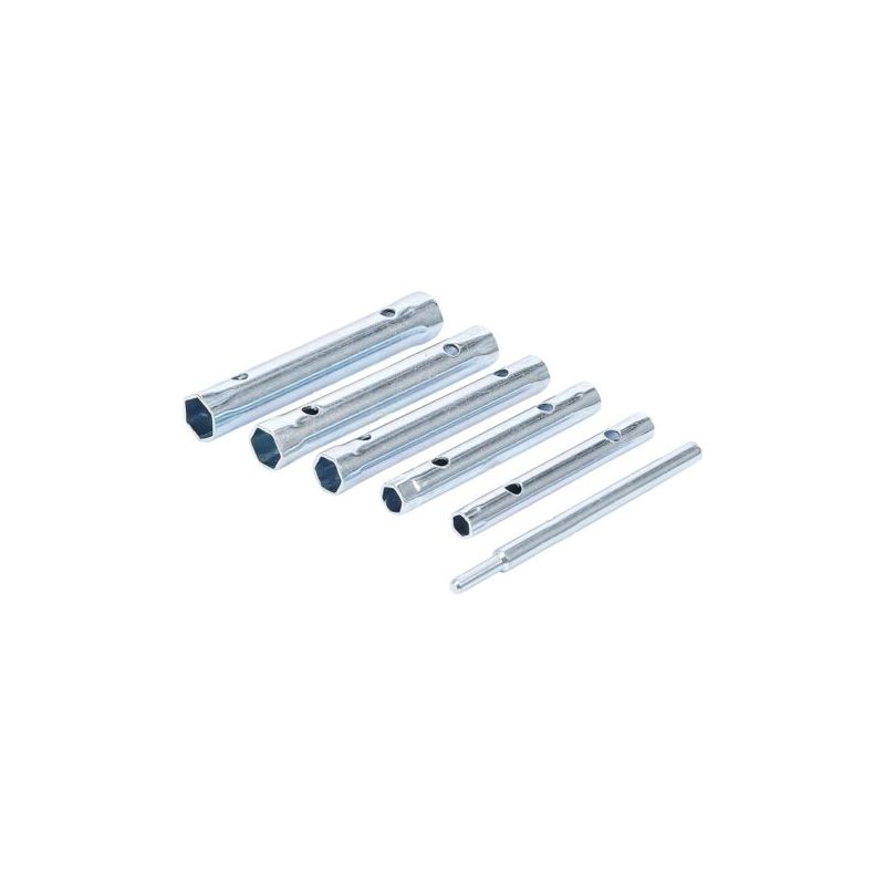 Tuyau D'Égout De Cuisine, Robinet D'Évier, Clé À Douille Hexagonale Creuse Étendue À Double Usage Et Outil De Boîtier De Noyau 6 Pièces