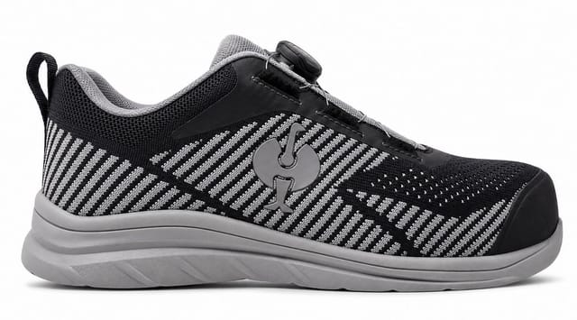 Engelbert Strauss S1 Sicherheitshalbschuhe Tegmen IV low anthrazit/platin mit Alu-Kappe Sicherheitsschuh Schutzkappe Aluminium