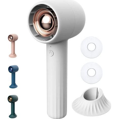 Ha1 Tragbarer Handventilator Mit Ätherischem Öldiffusor, Usb-aufladbar Mit Eingebautem 2000-mah-akku, 3 Einstellbare Leistungsstufen, Ideal Für Reisen, Make-up Und Kühlung
