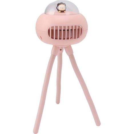 Tragbarer Kinderwagenventilator, Kleiner Batteriebetriebener Ventilator, 4 Geschwindigkeitsstufen, Flexibel, Oktopusförmig, Ohne Rotorblätter, Ideal Für Camping, Reisen Und Den Täglichen Gebrauch.