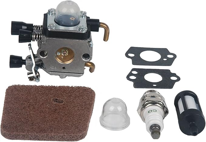Oxoxo Vergaser Mit Dichtungen Für Stihl Fs38 Fs45 Fs46 Fs55 Fs74 Fs75 Fs76 Fs80 Km85 Trimmer