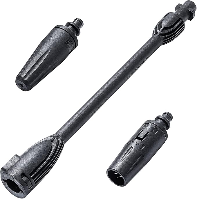Yuet Hochdruck-reinigungslanze Für Kärcher-serie – Doppelfunktions-spritzpistole Mit Verstellbarer Düse, Drehbarer Verlängerung Und Ersatzdüsen Für K2, K3, K4, K5, K6, K7