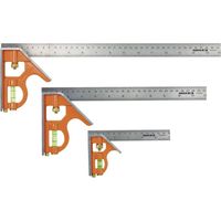 300 Mm Kombinations-schiebewinkel – Integrierte Wasserwaage – Zum Markieren Bei 45° Und 90° – Cs300