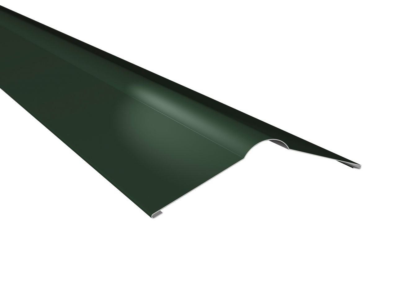 WECKMAN Dachdurchführung Weckman Firstblech 100 x 31,2 cm nadelgrün, Metall Bild 2