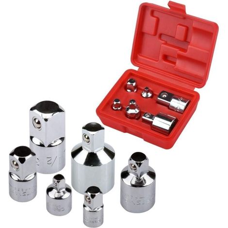 Satz Von Gewindeadaptern Für Schlagschrauber – 6 Reduzieradapter Für 1/4", 3/8", 1/2", 3/4"-gewindeumsetzer