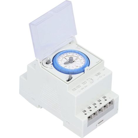 Mechanischer Timer, Robuster Elektrischer Zeitschalter, Din-schienenmontage, Kleine Baugröße, Geeignet Für Warmwasserbereiter