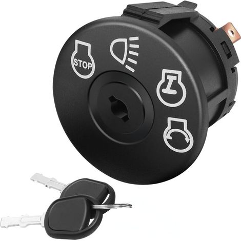 4-positionen-rasentraktor-zündschalter Mit Scheinwerfersteuerung Für Ayp, Husqvarna, Mtd, Delta, Stratton, Generac, 53217555566175566163968725 - 1741925 - 1741175442193350 E