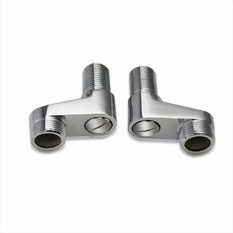 Set Mit 2 Badewannenarmatur-adaptern, Schwenkarm, Verstellbar, 1,9 Cm, 1,27 Cm, Klauenarmatur, Badarmatur-zubehör, Massives Messing