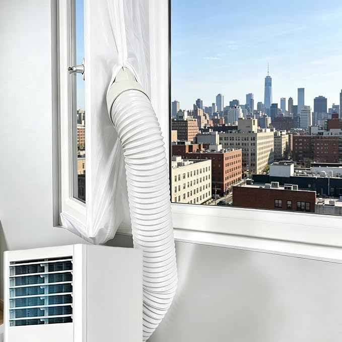 400 Cm Klimaanlagen-dichtungssatz, Fensterdichtung Für Mobile Klimaanlagen, Heißluftstopper-gewebe, Passend Für Alle Mobilen Klimaanlagen