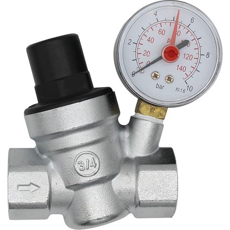 Dn15 Dn20 Wasserdruckminderungsventil, Wasserdruckregler Mit 1/2 3/4 Zoll (dn20) Manometer