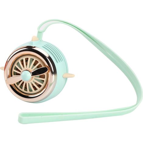 Tragbarer, Umweltfreundlicher Ventilator, Ultraleise, 3 Geschwindigkeitsstufen, Usb-anschluss Zum Umhängen, Freihändig Nutzbar, Ideal Für Grillabende, Konzerte Und Outdoor-aktivitäten