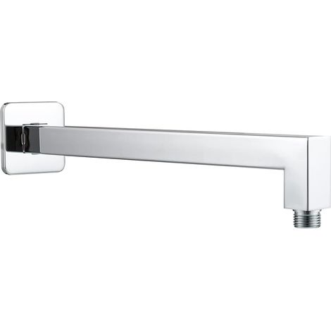Quadratischer Duscharm Aus Edelstahl Zur Wandmontage, 35 Cm Verlängerungsarm Für Regenduschkopf, Hpf001-1
