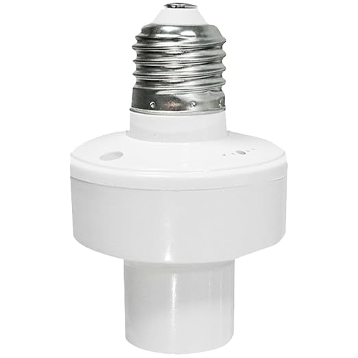 E27-steckdose Mit Sprachsteuerung (kein Netzwerk Erforderlich), Weißer Kunststoff-steckdosenadapter, Kompatibel Mit Led- Und Energiesparlampen, Für Innenbeleuchtung, Verschiedene Ausführungen