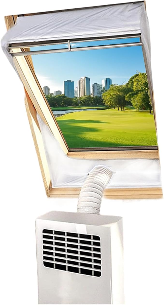 Fensterlüftungsset Für Mobile Klimaanlagen Abluftkanalzubehör Für Mobile Klimaanlagen, Lüftungsset Für Mobile Klimaanlagen – Für Wohnungen Und Bauernhäuser