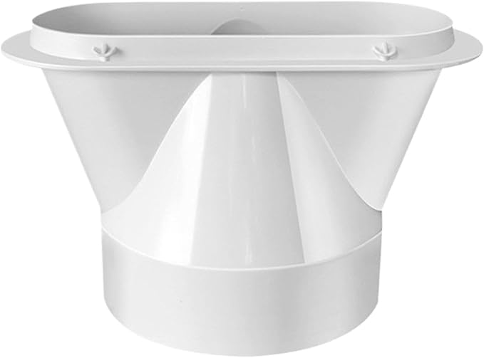 Anschluss Für Tragbare Klimaanlagen-schlauch, Flacher Fensterabluftrohrverbinder Flexibler Verbinder Für 130 Mm/150 Mm Durchmesser, Für Wohnungen, Küchen, Schlafzimmer Und Fenster