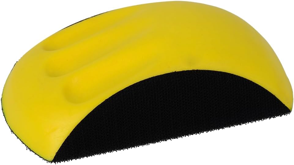 Ks Block – Handschleifklotz Klett-schleifklotz Für Karosserien, Durchmesser 150 Mm