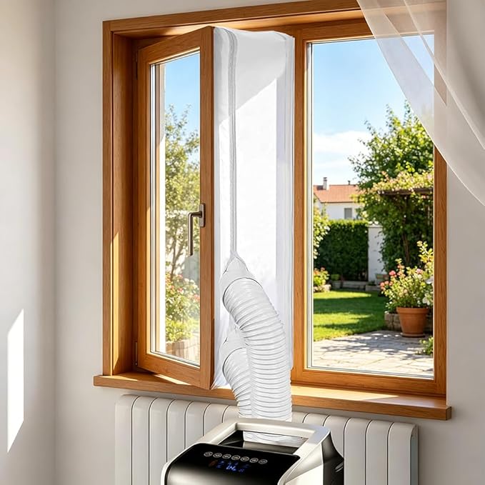 400 Cm Fensterdichtung Für Mobile Klimageräte, Fensterdichtung Für Klimaanlagen, Fensterdichtung Für Klimaanlagen Für Dachfenster, Dreh- Und Schiebefenster