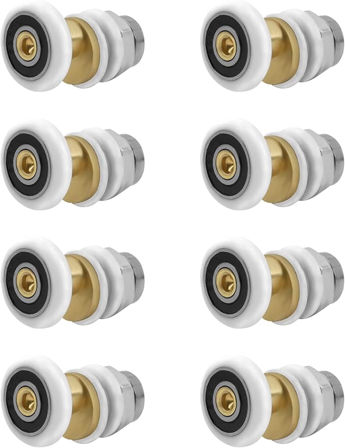 Schiebetürrollen Für Duschen, 8 Stück, Befestigungsteile Für Badezimmerglastüren, 20 Mm
