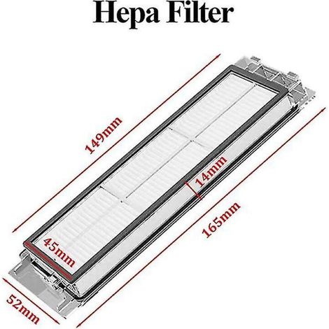 Hepa-filter, Hauptbürste, Seitenbürste Für Xiaomi Mi 1, 1s