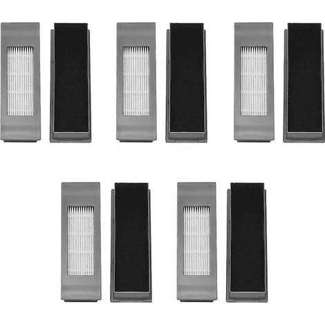 10 Paar Baumwoll-kehrfilter, Kompatibel Mit Ecovacs Deebot Ozmo T5/n8/n5/t8