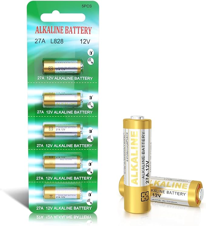 5er-pack Alkaline-batterien 27 A 12 V V27a Lr27a Mn27 L828 A27 12 V