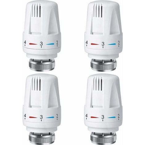 Stück Thermostat-heizkörperköpfe, M30 X 1,5 Ventil Für Heizsysteme In Wohnhäusern Und Büros