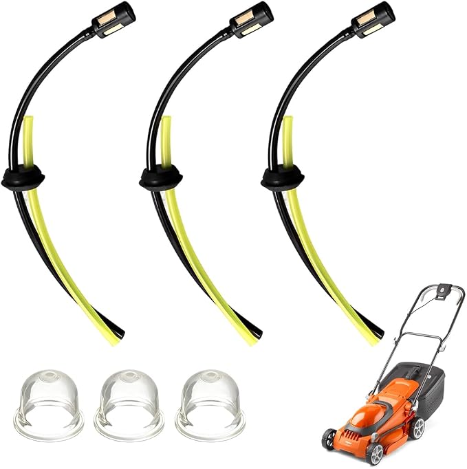 Wusjcof 6-teiliges Universal-kraftstofffilter-set, Kraftstoffschlauchdichtung, Universal-kraftstoffleitung, Primerpumpe, Gummidichtung Für Freischneider