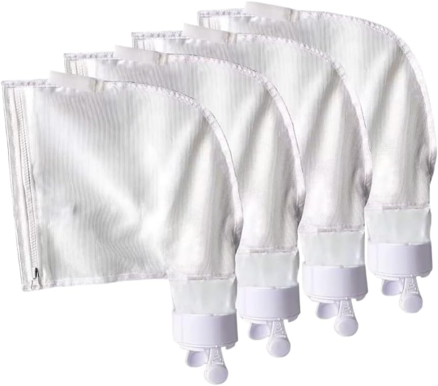 Nylon-filterbeutel Für Poolreiniger, Universelle K13 K16 Filterbeutel, Mit Reißverschluss, Ersatz Für Polaris 280 Und 480 Poolreiniger (4er-packung)