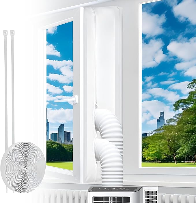 400 Cm Klimaanlagen-dichtungssatz Fensterdichtung Für Tragbare Klimaanlagen Einfache Installation Geeignet Für Alle Tragbaren Klimaanlagen Und Trockner