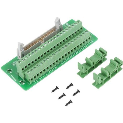 40-poliger Stiftleisten-breakout-board-anschlussblock Idc40p Sps-schnittstelle Mit Halterung