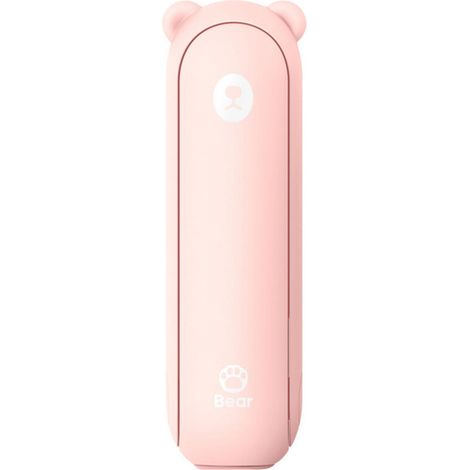 Tragbarer Ventilator Mit Integriertem 4800-mah-akku, Bis Zu 46 Stunden Akkulaufzeit, Per Usb Aufladbar, Faltbar Und Leicht, Ideal Für Büro, Reisen, Drinnen Und Draußen – Pink