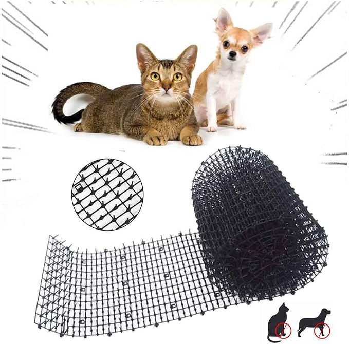 Katzenkotmatte, Katzenabwehrmatte, Katzenabwehrmittel, Abwehrmittel Für Katzen, Hunde Und Mehr, Anti-katzen-stecker, 200 X 30 Cm