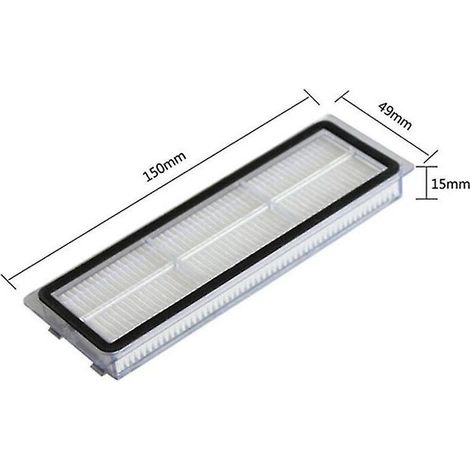 Hauptseitenbürstenwalze Mit Hepa-filter Für 1c 2c Stytj01zhm Für F9 Saugroboter (ersatzteil)