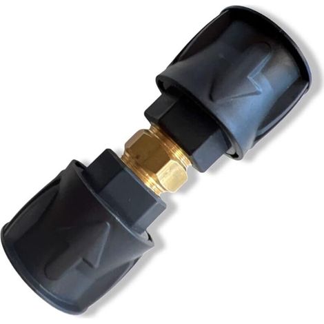 Set Mit 2 Schnellverschlüssen Für Kärcher Quick Connect Hochdruckpistole Und -reiniger Mit M22 Ag Blauseitigem Adapter