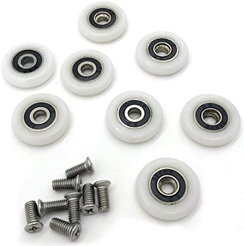 8 Rollen Für 25 Mm Duschtüren.