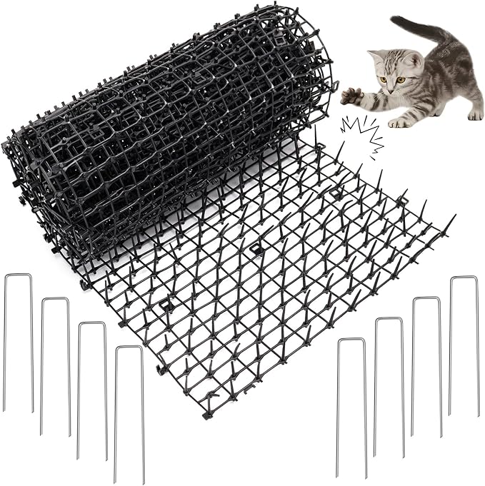 Anti-katzen-matte 30x200cm Mit Anti-katzen-spikes Für Den Innen- Und Außenbereich