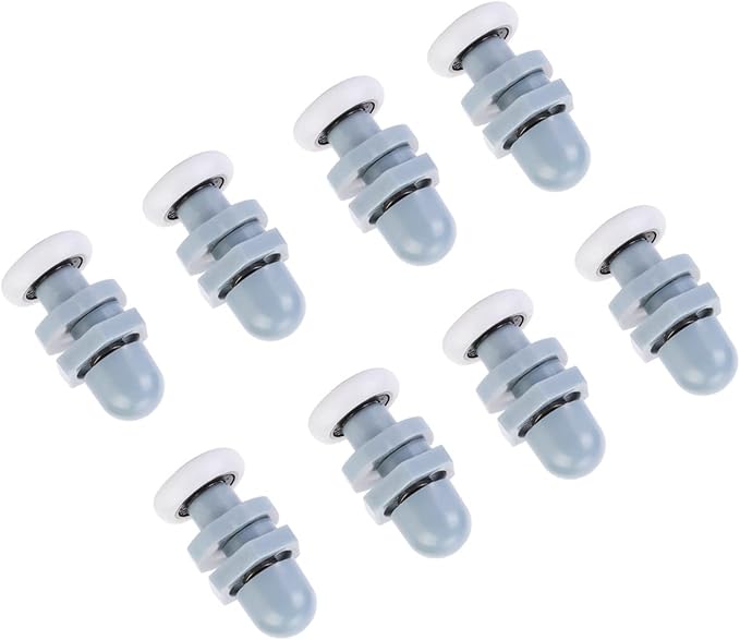 8 Duschkabinenrollen, Hochwertige Türrollen, Badezimmerrollen, Badezimmer Für Zuhause (20 Mm)