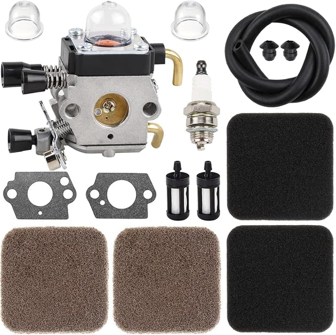Zamdoe Fs80r Vergaser Für Stihl Fs85, Fs85r, Fs80, Fs72, Fs74, Fs75, Fs76, Fs85rx, Hs72, Hs74, Hs75, Hs76, Hs80, Hs85, Hl75, Fh75, Fc75, Fc85, Km80, Ht70, Ht75 Rasentrimmer Mit Luftfilter