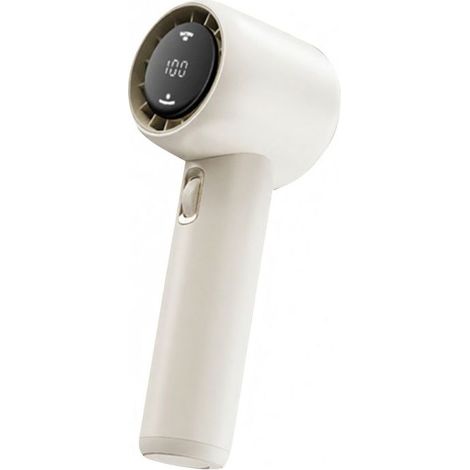 Tragbarer Handventilator, 1 Bis 199 Einstellbare Geschwindigkeitsstufen, Mini-ventilator Mit Digitaler Led-anzeige, Eingebauter, Wiederaufladbarer Akku Mit Hoher Kapazität (markenlos), Ideal Für Campi